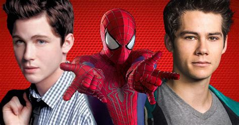 Marvel's Spider-Man Eyes Logan Lerman and Dylan O'Brien