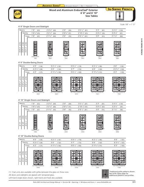 Pella Hinged Patio Door Sizes - Patio Ideas