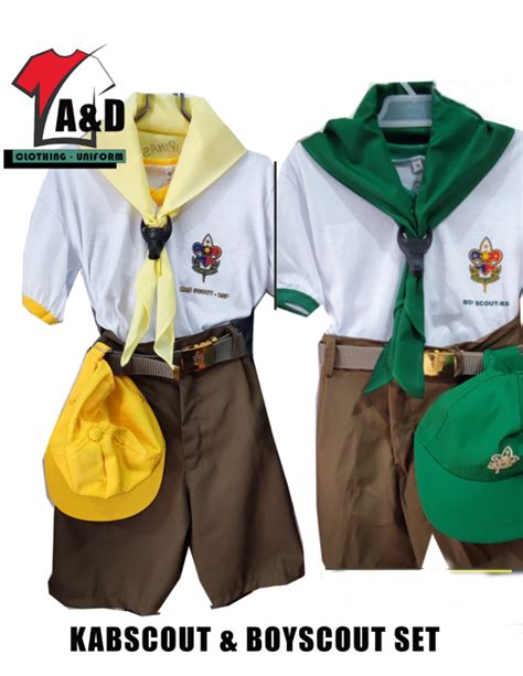 Boy Scout & Kab Scout Complete Set Uniform all sizes | Lazada PH