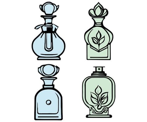 Premium Vector | Cosmetic bottles icon set vector