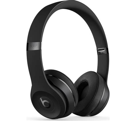 Buy BEATS Solo 3 Wireless Bluetooth Headphones - Black | Free Delivery ...