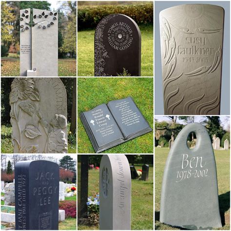 Headstone Designs: 11 Unique and Usual Headstone Designs