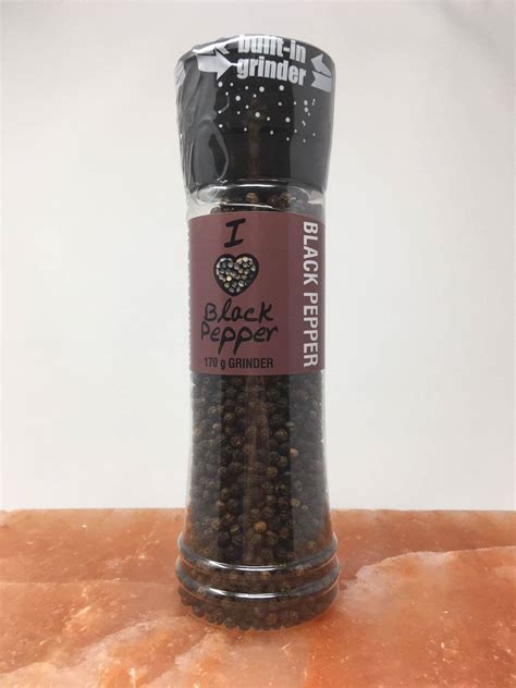 Black pepper 170g grinder | J.J. Young and Sons Butchers