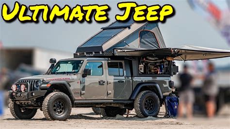 The Ultimate Jeep Gladiator EP. 1 | Up to 5 People can live in this ...