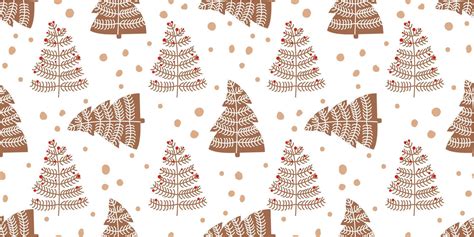 Winter and Christmas Themed Seamless Pattern 15635350 Vector Art at ...