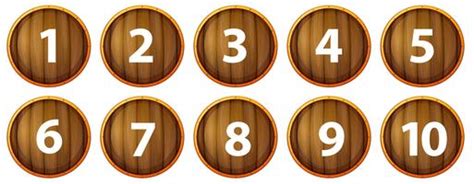 Numbers 1 10 Free Vector Art - (582 Free Downloads)