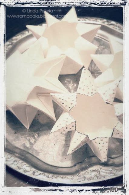 DIY Origami paper star lanterns