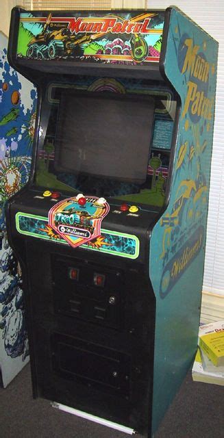 Moon Patrol arcade game by Williams | Arcade games, Arcade game machines, Retro arcade