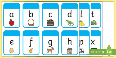 English Alphabet Flashcards Digital Toys & Games Learning & School mindtek.it