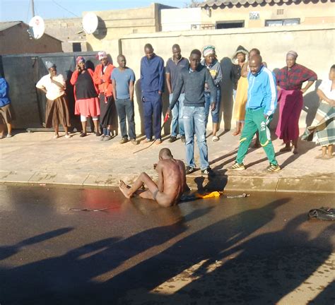 Mob Justice leaves a man brutally beaten, Bramfischerville | Soweto Urban