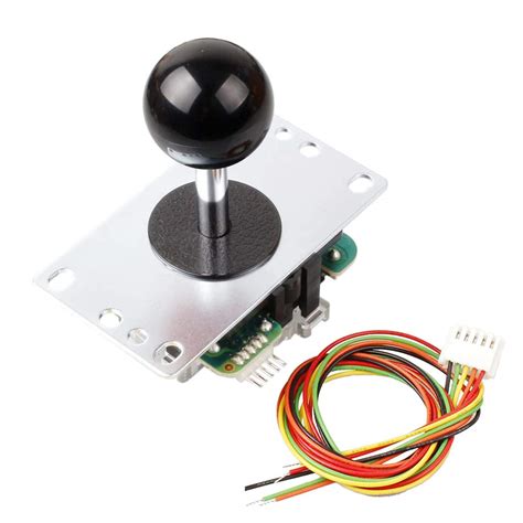 Buy SANWA Arcade Joystick Japan Original JLF-TP-8YT 4/8 Way Operation Adjustable with Black Ball ...