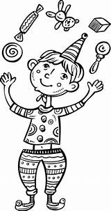 Boy Juggling coloring Page  Free Printable Coloring Pages sketch template
