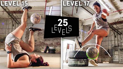 Watch 25 Levels of Freestyle Soccer: Easy to Complex | Levels | WIRED