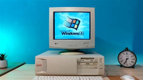 Pentium 2 Windows 98 Retro Computer - YouTube