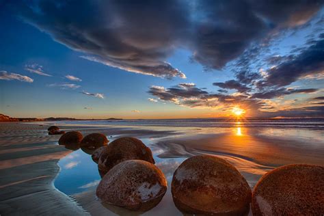 Moeraki Boulders, New Zealand