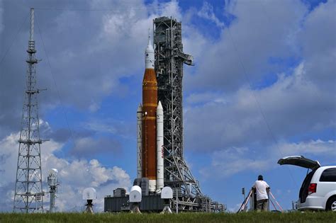 NASA moon rocket on track for Monday launch despite lightning hits