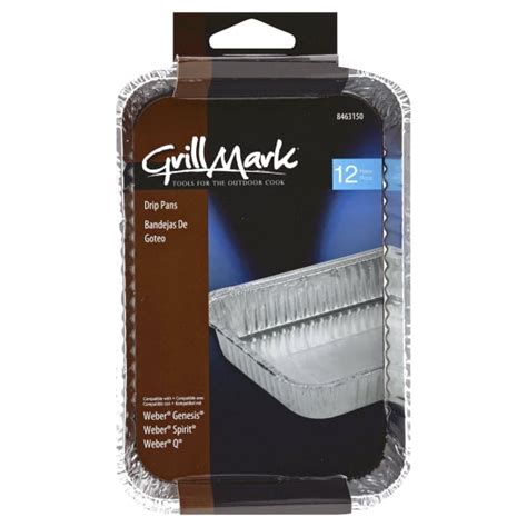 Grill Mark Drip Pan Aluminum - Walmart.com - Walmart.com