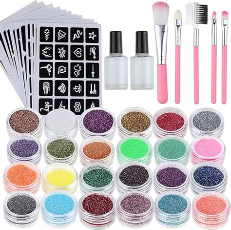 Amazon.co.uk: glitter tattoo kit