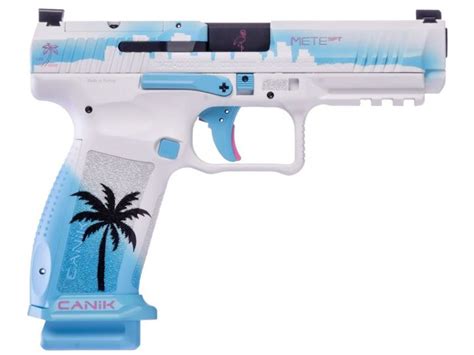 Canik Firearm's Miami Days and Miami Nights Limited Edition Pistols