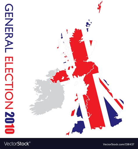 General election British Royalty Free Vector Image