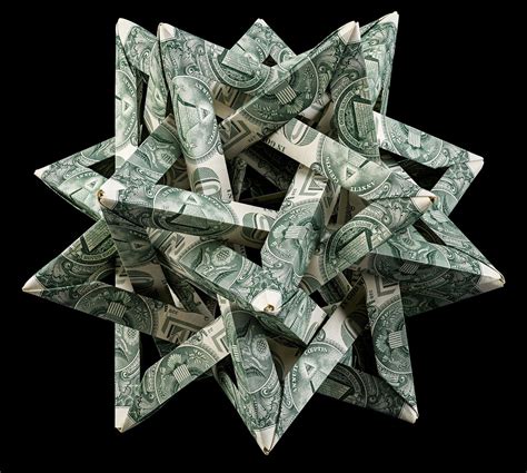 Art from money: Paper money origami | Dollar bill origami, Easy money ...