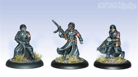 Achtung! Cthulhu Miniatures - Black Sun Troopers Achtung! Cthulhu ...