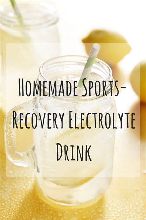 Electrolytes are important for both health and recovery. Traditional ...