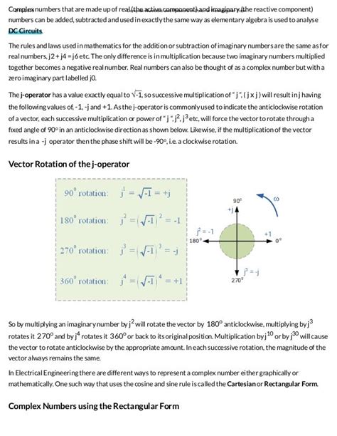 Complex number, polar form , rectangular form