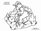 Hiking Coloring Pages sketch template