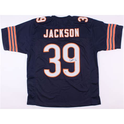 Eddie Jackson Signed Bears Jersey (Beckett COA) | Pristine Auction