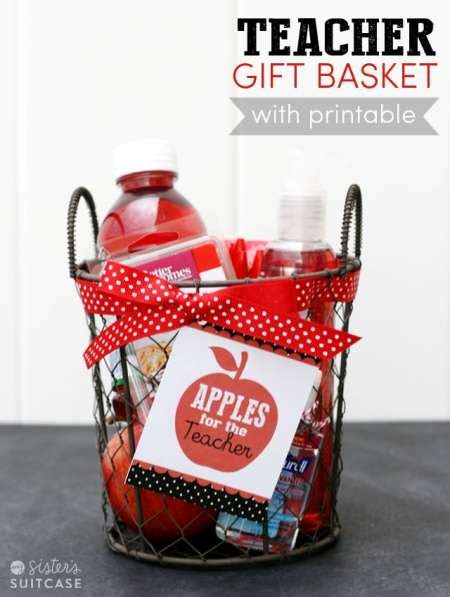 Teachers Gift Basket Idea – Lesson Plans