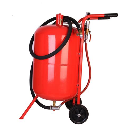 Portable Sand Blaster - 20 Gallon 75L Sandblaster Bead Pot Grit ...