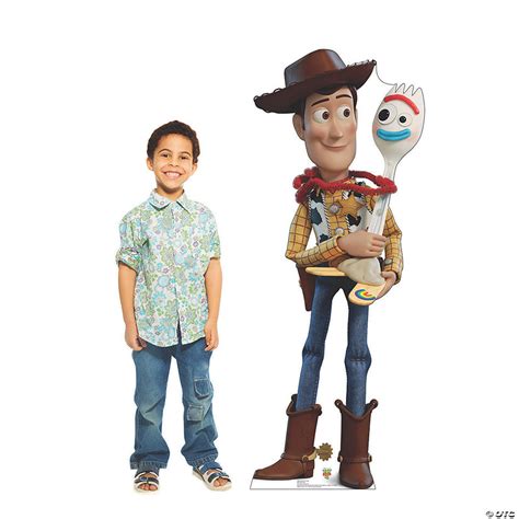 Disney's Toy Story 4™ Woody & Forky Cardboard Stand-Up | Oriental Trading