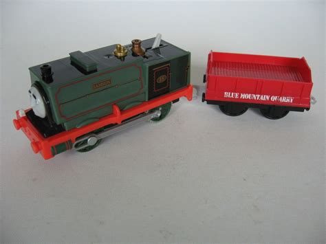 SAMSON Motorised Battery Engine fits Wooden / Trackmaster Train Track ...