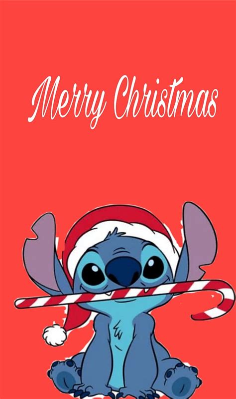 74 Stitch Christmas Wallpaper - MyWeb