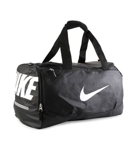 Team Training Max Air Med Gym Bag by Nike. Gym bag that made from polyester, with black color ...