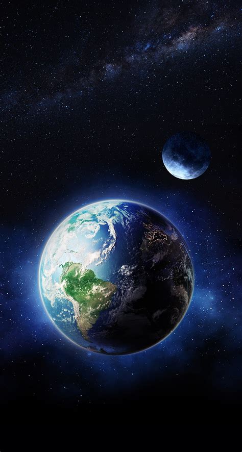 Earth From Moon Wallpaper