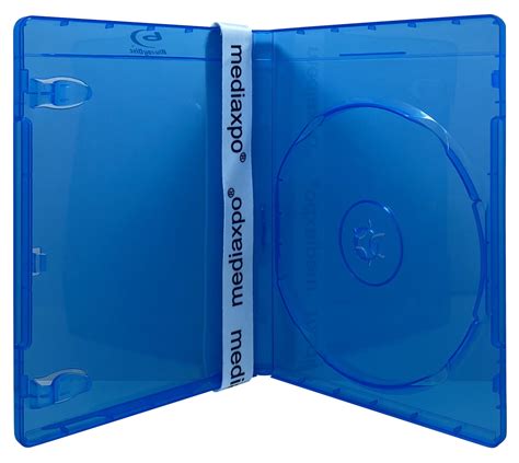 CheckOutStore 100 PREMIUM STANDARD Blu-Ray Single DVD Cases 12MM ...