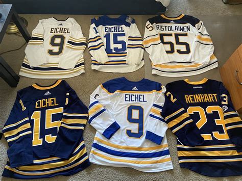 Here it is, my Buffalo Sabres jersey collection with all my favorite ...