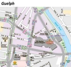 Guelph Map | Ontario, Canada | Detailed Maps of City of Guelph