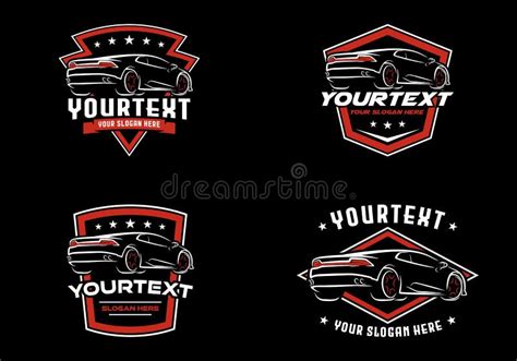 Set of Exotic Car Logo Badge, Emblem Design Template Vector Eps 10 ...