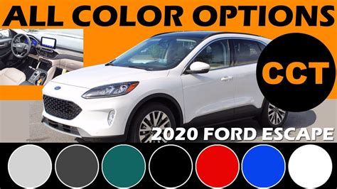 2020 Ford Escape - Color Options Buying Guide - YouTube