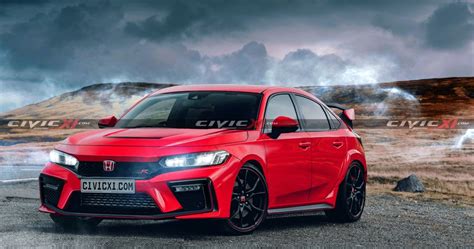 2022 Civic Type-R Renderings Offer Possible Sneak Peak