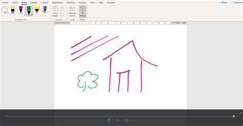 How to Draw Using Pen Tools in Microsoft Word