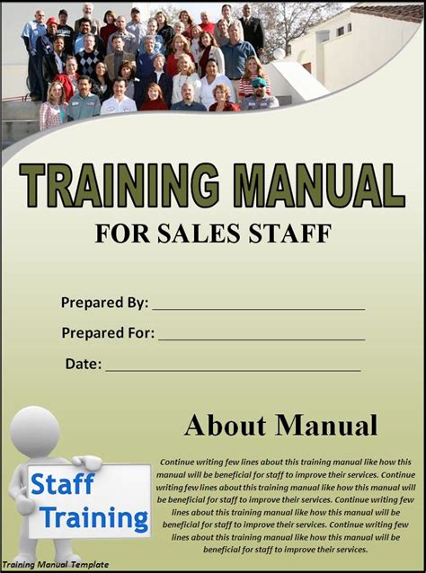 Training Manual Template | Professional Word Templates