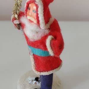 Vintage Santa Claus Figurine Made in Japan - Etsy