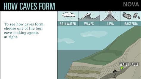 Sea Cave Diagram