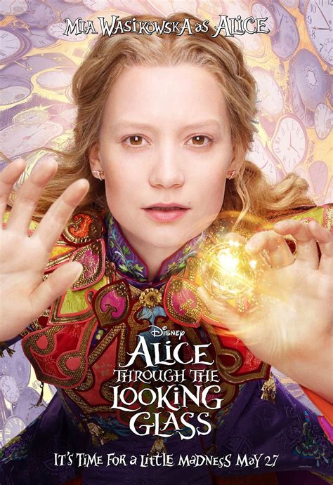 Alice Through the Looking Glass (2016) Poster #1 - Trailer Addict