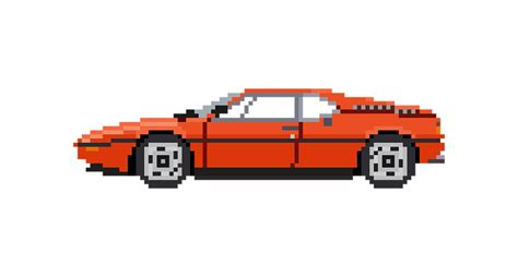 Pixelated perfection, 8-bit supercars | Classic Driver Magazine | 8 bit, Super cars, Pixel