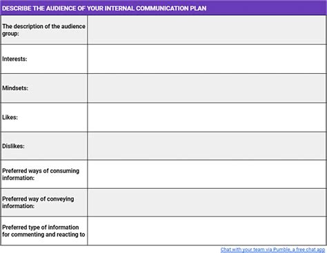 Internal Communication Planning (+ Templates) – Pumble Learn